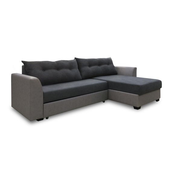 Sofa HOBEL CORNER MODERN LUXE F/R GREY 8409/DARK GREY SCANDI 22 (5) 