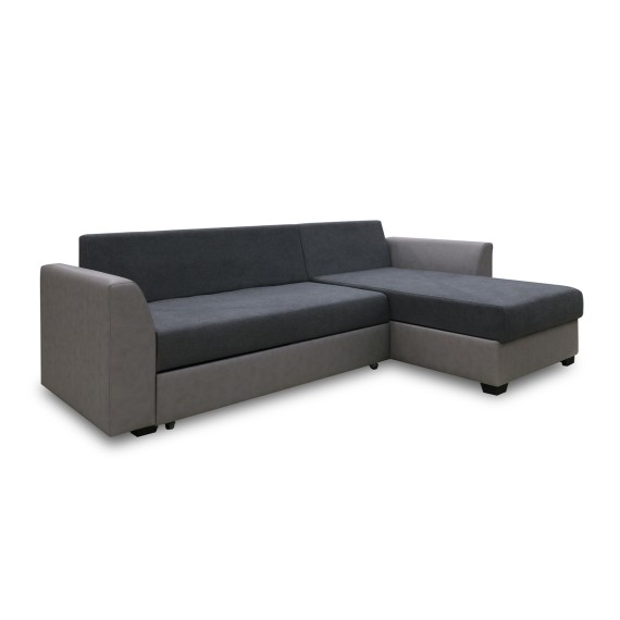 Sofa HOBEL CORNER MODERN LUXE F/R GREY 8409/DARK GREY SCANDI 22 (5) 