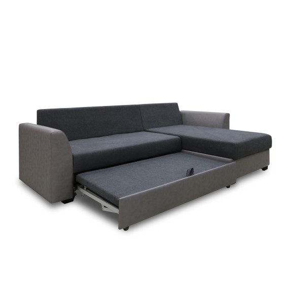 Sofa HOBEL CORNER MODERN LUXE F/R GREY 8409/DARK GREY SCANDI 22 (5) 