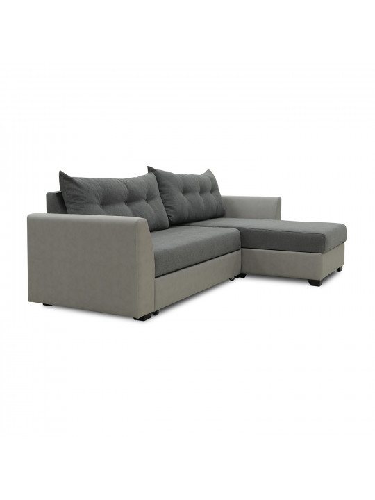 Sofa HOBEL CORNER MODERN LUXE LIGHT GREY 8409/ GREY ASTERI 5 (4) 