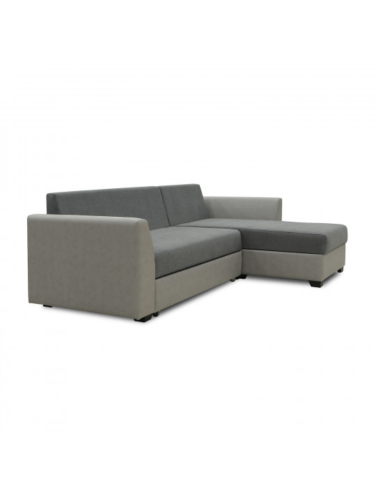 Sofa HOBEL CORNER MODERN LUXE LIGHT GREY 8409/ GREY ASTERI 5 (4) 