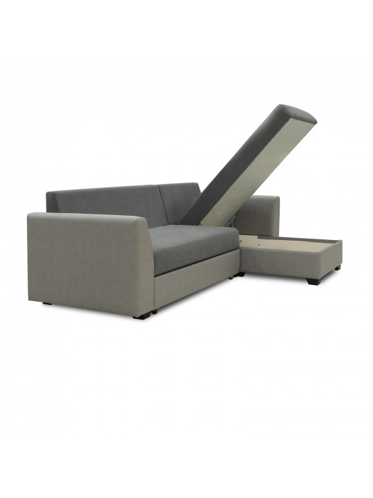Sofa HOBEL CORNER MODERN LUXE LIGHT GREY 8409/ GREY ASTERI 5 (4) 