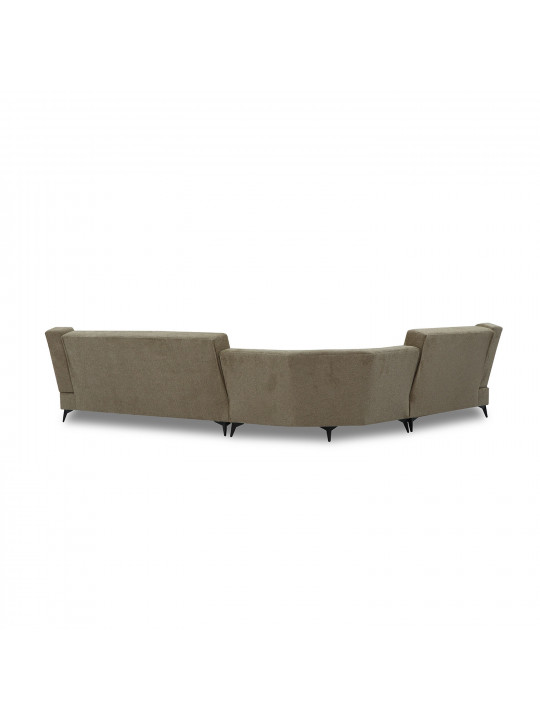 Диван HOBEL CORNER NEW YORK BROWN BEATTO 1015/ LAMENIA 1016 L (4) 