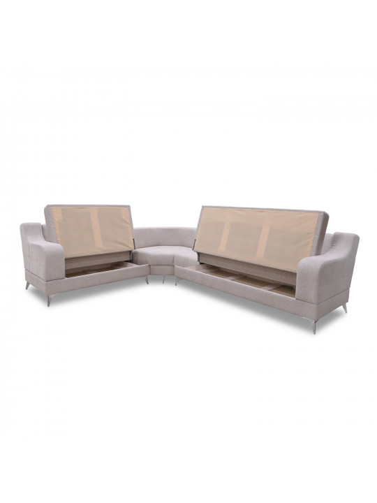 Sofa HOBEL CORNER NEW YORK CREAM BEATTO 1066/ LAMENIA 1011 L(4) 