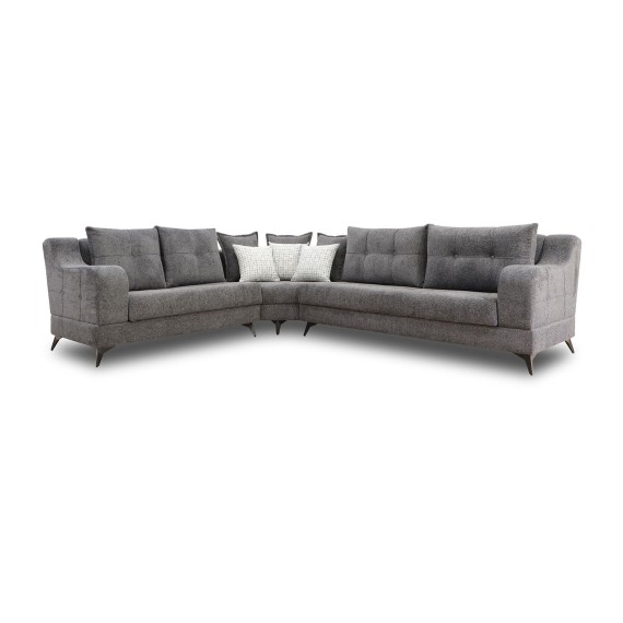 Sofa HOBEL CORNER NEW YORK F/R DARK GREY BEATTO 1079 L (4) 