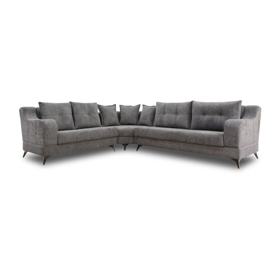 Sofa HOBEL CORNER NEW YORK F/R DARK GREY BEATTO 1079 L (4) 