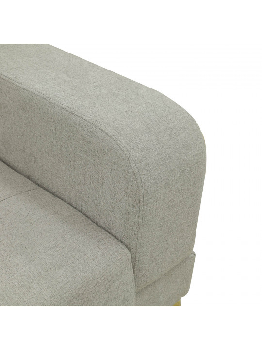 Диван HOBEL CORNER NEW YORK GOLD L16120G LIGHT GREY BEATTO 1069/ LAMENIA 1015 R (4) 