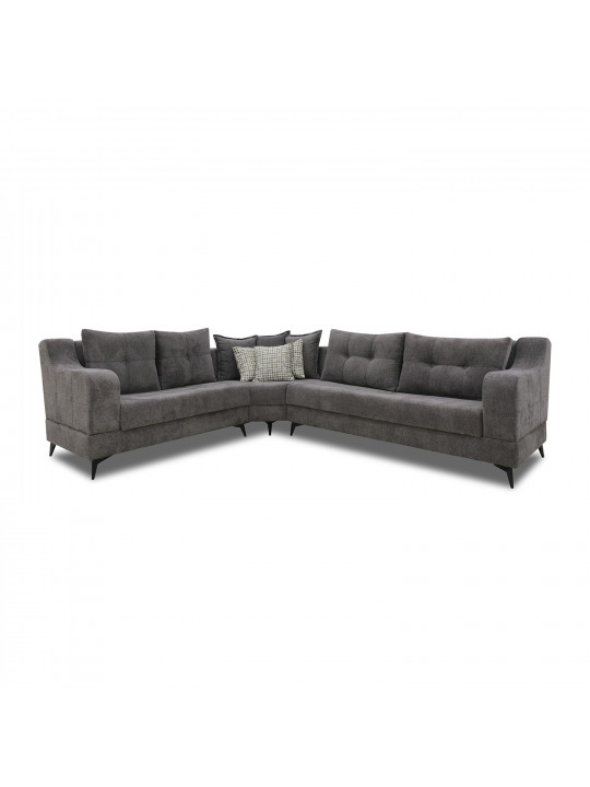 Բազմոց HOBEL CORNER NEW YORK  GREY BEATTO 1036/ LAMENIA 1011 L (4) 