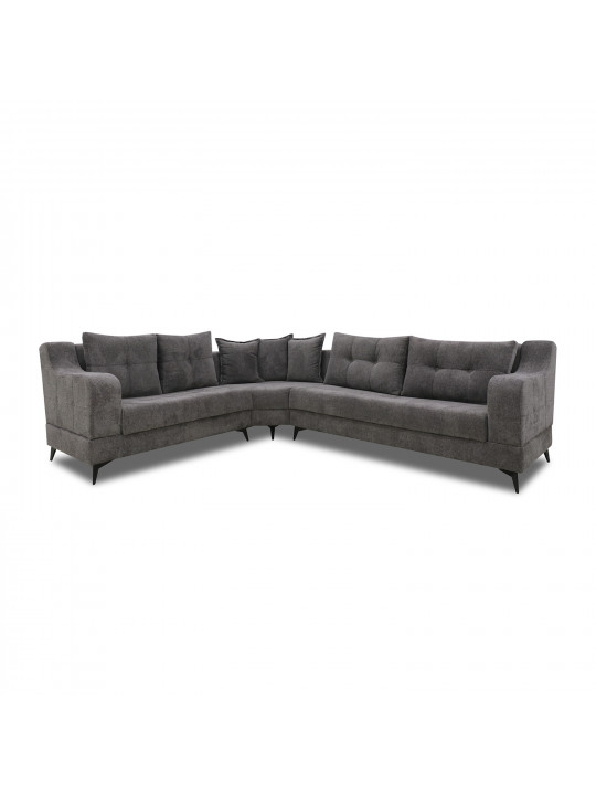 Բազմոց HOBEL CORNER NEW YORK  GREY BEATTO 1036/ LAMENIA 1011 L (4) 