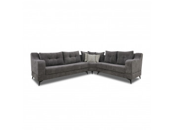 Բազմոց HOBEL CORNER NEW YORK  GREY BEATTO 1036/ LAMENIA 1011 R (4) 
