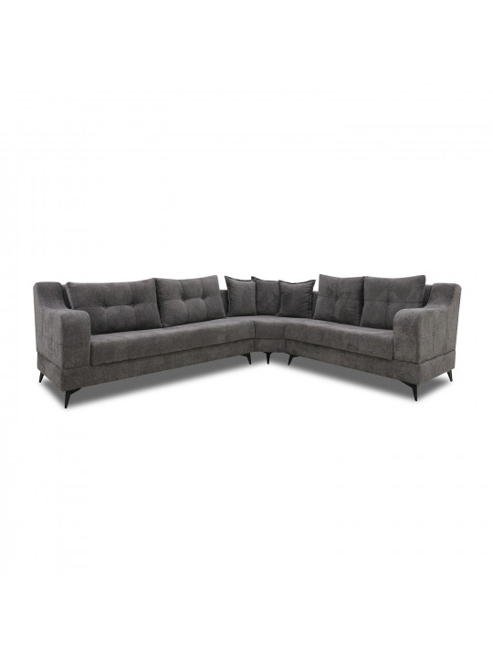 Բազմոց HOBEL CORNER NEW YORK  GREY BEATTO 1036/ LAMENIA 1011 R (4) 
