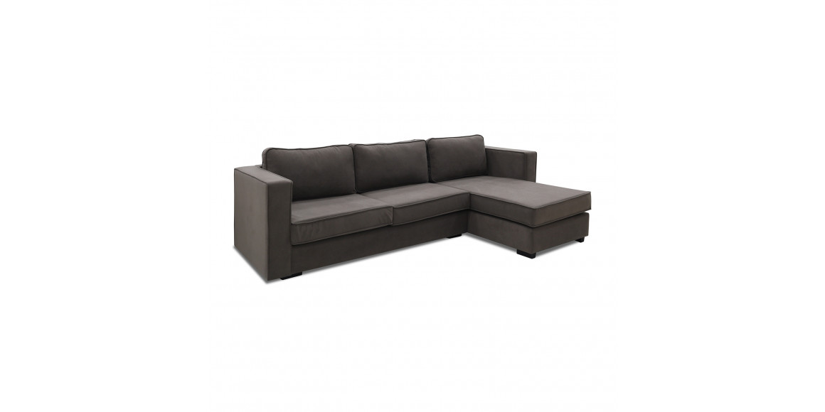 Բազմոց HOBEL CORNER ROSE DARK BROWN LEONARDO 6 (4) 