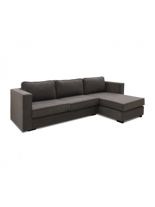 Բազմոց HOBEL CORNER ROSE DARK BROWN LEONARDO 6 (4) 