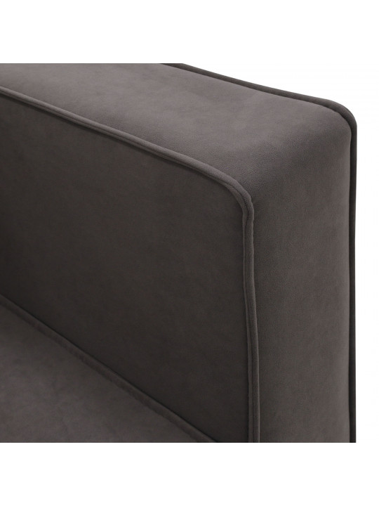 Բազմոց HOBEL CORNER ROSE DARK BROWN LEONARDO 6 (4) 