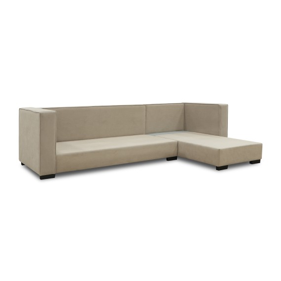 Sofa HOBEL CORNER ROSE F/R CAPPUCCINO LEONARDO 4 (4) 