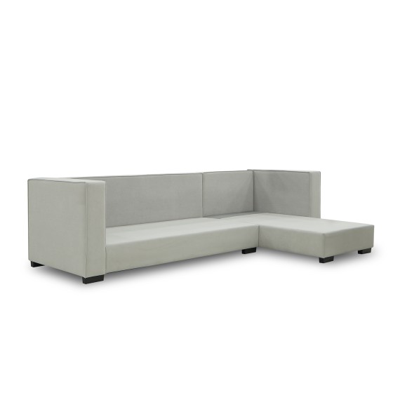 Sofa HOBEL CORNER ROSE F/R LIGHT GREY LEONARDO 13 (4) 