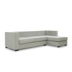 Sofa HOBEL CORNER ROSE F/R LIGHT GREY LEONARDO 13 (4) 