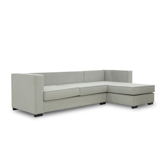 Sofa HOBEL CORNER ROSE F/R LIGHT GREY LEONARDO 13 (4) 