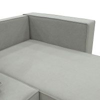 Диван HOBEL CORNER ROSE F/R LIGHT GREY LEONARDO 13 (4) 