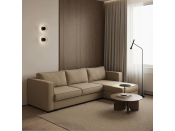Բազմոց HOBEL CORNER ROSE LIGHT BROWN VIVALDI 21 (4) 