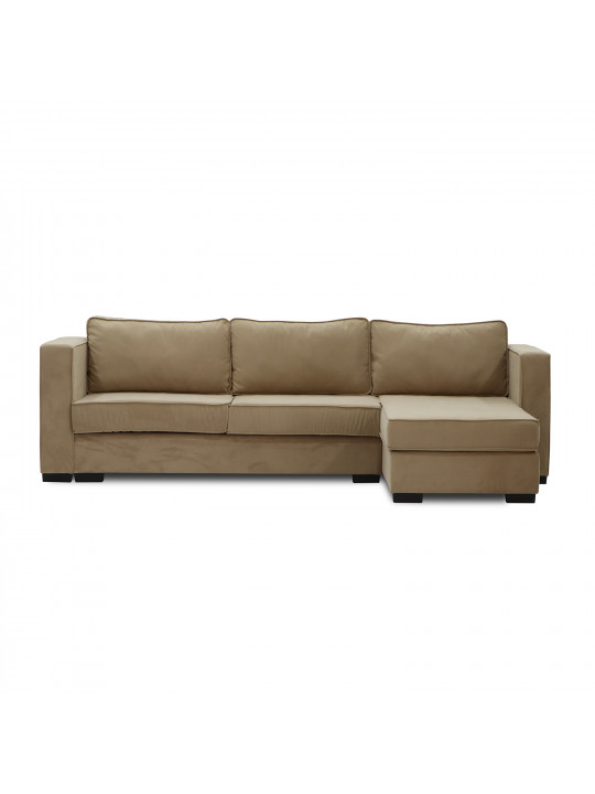 Բազմոց HOBEL CORNER ROSE LIGHT BROWN VIVALDI 21 (4) 