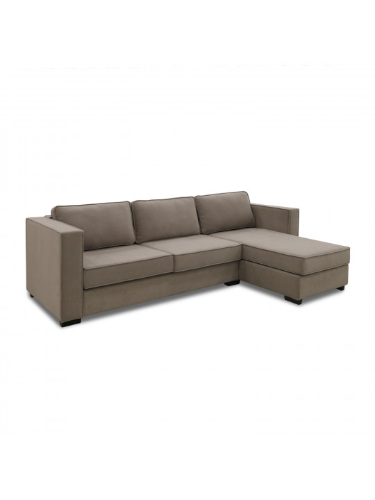Sofa HOBEL CORNER ROSE LIGHT CAPPUCCINO LEONARDO 4 (4) 