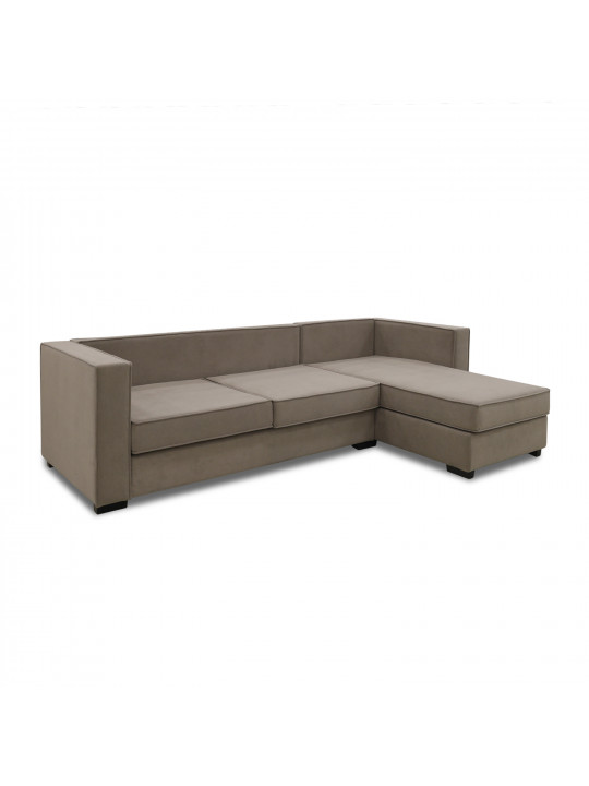 Sofa HOBEL CORNER ROSE LIGHT CAPPUCCINO LEONARDO 4 (4) 