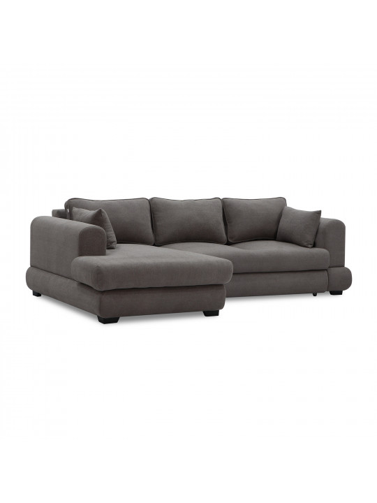 Բազմոց HOBEL CORNER SIDNEY PLUS DARK CAPPUCCINO BUKLE 7 L (3) 