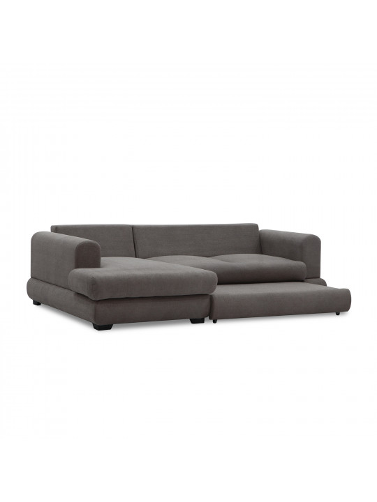Բազմոց HOBEL CORNER SIDNEY PLUS DARK CAPPUCCINO BUKLE 7 L (3) 