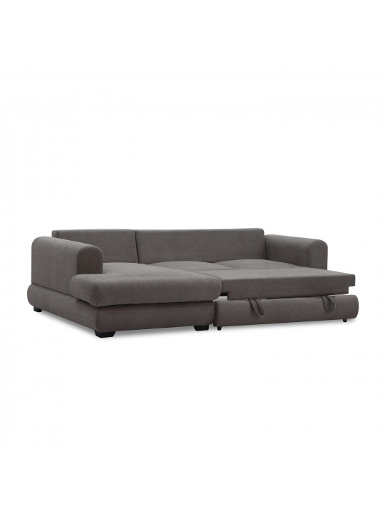 Բազմոց HOBEL CORNER SIDNEY PLUS DARK CAPPUCCINO BUKLE 7 L (3) 