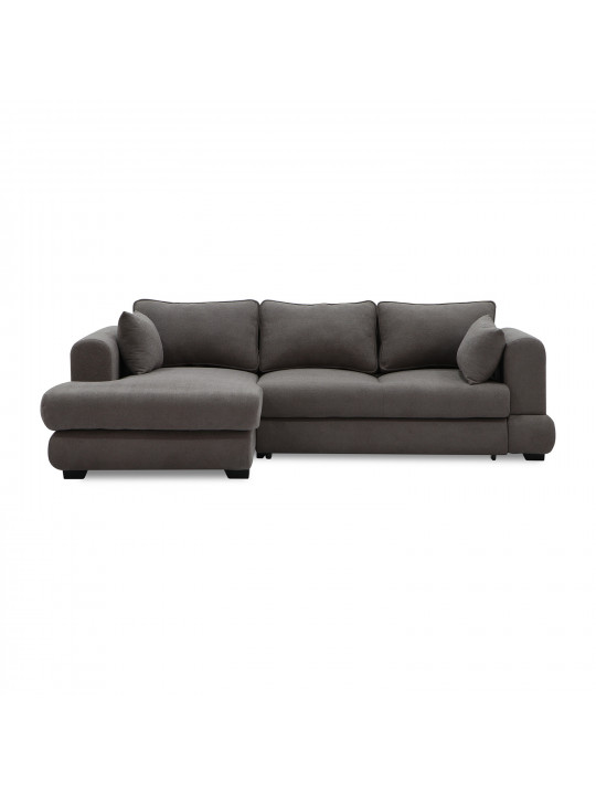 Բազմոց HOBEL CORNER SIDNEY PLUS DARK CAPPUCCINO BUKLE 7 L (3) 