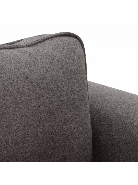 Sofa HOBEL CORNER SIDNEY PLUS DARK CAPPUCCINO BUKLE 7 R (3) 