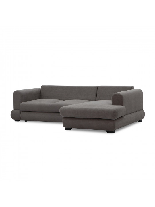 Sofa HOBEL CORNER SIDNEY PLUS DARK CAPPUCCINO BUKLE 7 R (3) 