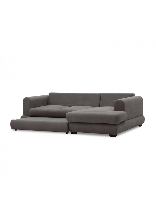 Sofa HOBEL CORNER SIDNEY PLUS DARK CAPPUCCINO BUKLE 7 R (3) 