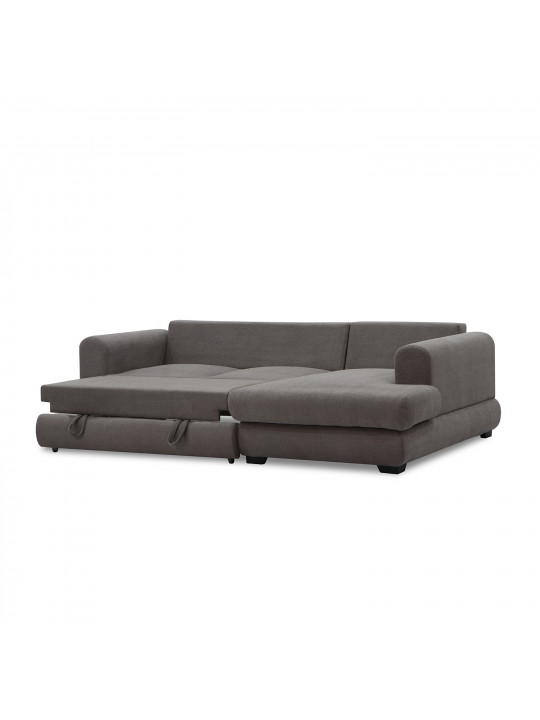 Sofa HOBEL CORNER SIDNEY PLUS DARK CAPPUCCINO BUKLE 7 R (3) 