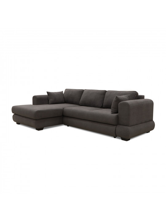 Sofa HOBEL CORNER SIDNEY PLUS DARK GREY BUKLE 15 L (3) 