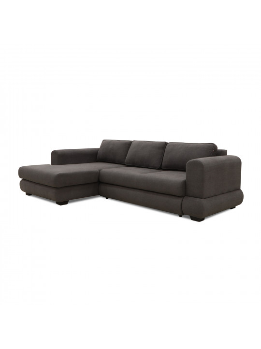 Sofa HOBEL CORNER SIDNEY PLUS DARK GREY BUKLE 15 L (3) 