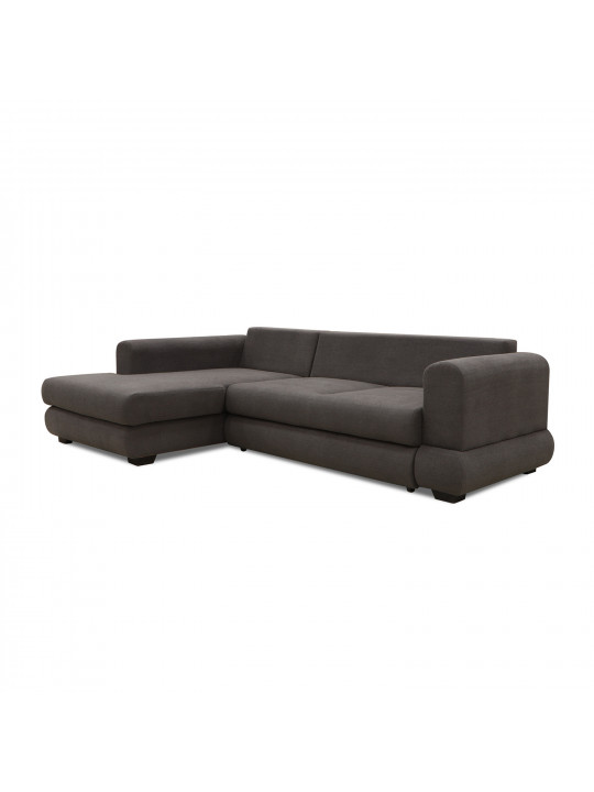 Sofa HOBEL CORNER SIDNEY PLUS DARK GREY BUKLE 15 L (3) 