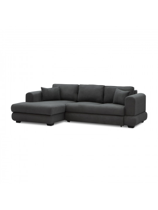 Բազմոց HOBEL CORNER SIDNEY PLUS DARK GREY BUKLE 15 L (3) 