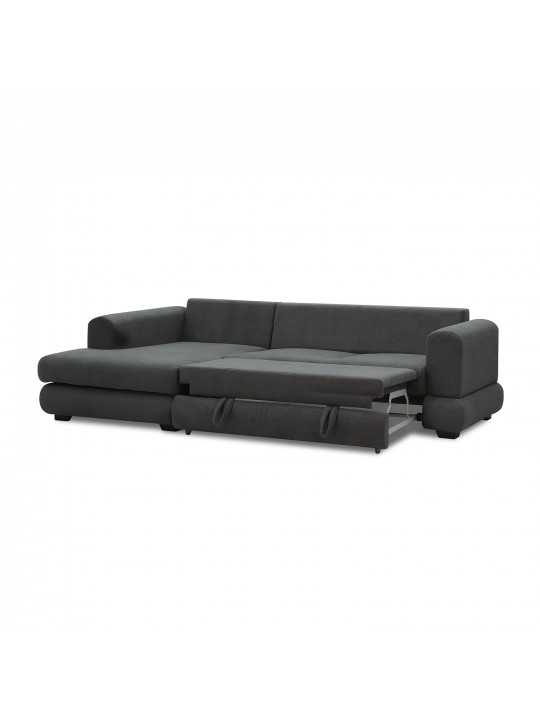 Բազմոց HOBEL CORNER SIDNEY PLUS DARK GREY BUKLE 15 L (3) 