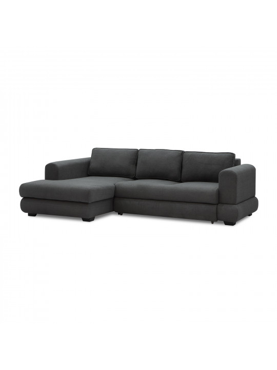 Բազմոց HOBEL CORNER SIDNEY PLUS DARK GREY BUKLE 15 L (3) 