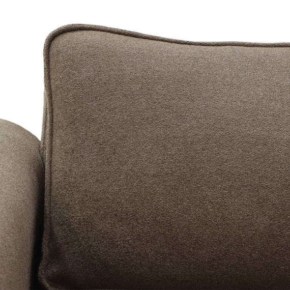 Sofa HOBEL CORNER SIDNEY PLUS F/Z BROWN BUKLE 6 L (3) 