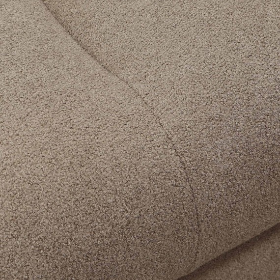 Sofa HOBEL CORNER SIDNEY PLUS F/Z BROWN BUKLE 6 L (3) 