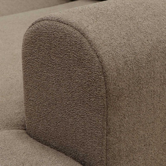 Sofa HOBEL CORNER SIDNEY PLUS F/Z BROWN BUKLE 6 R (3) 