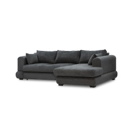 Диван HOBEL CORNER SIDNEY PLUS F/Z DARK GREY BEATTO 1078 R (3) 