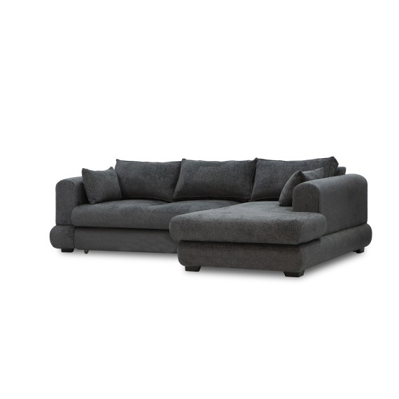 Sofa HOBEL CORNER SIDNEY PLUS F/Z DARK GREY BEATTO 1078 R (3) 