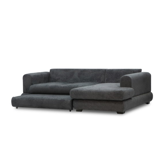 Sofa HOBEL CORNER SIDNEY PLUS F/Z DARK GREY BEATTO 1078 R (3) 