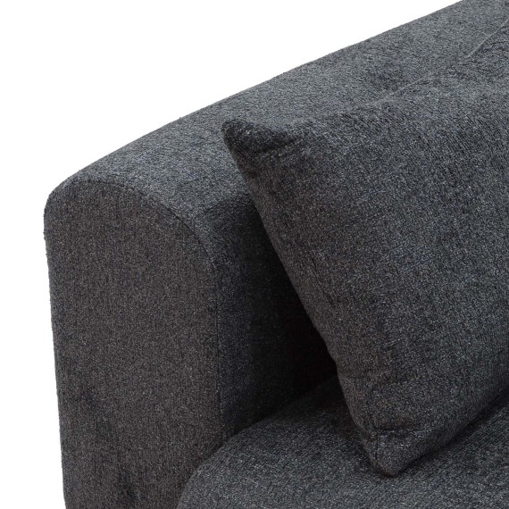 Sofa HOBEL CORNER SIDNEY PLUS F/Z DARK GREY BEATTO 1078 R (3) 