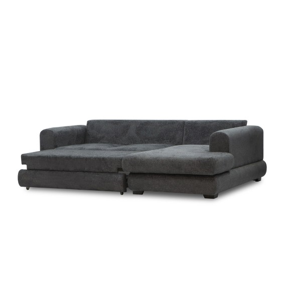 Sofa HOBEL CORNER SIDNEY PLUS F/Z DARK GREY BEATTO 1078 R (3) 
