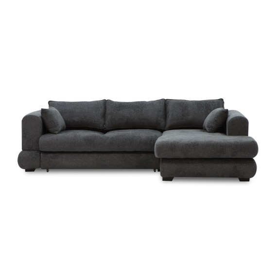 Sofa HOBEL CORNER SIDNEY PLUS F/Z DARK GREY BEATTO 1078 R (3) 